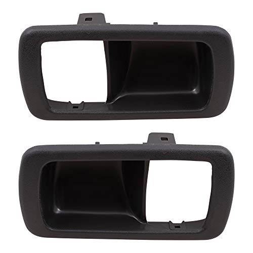 Autoandart Brock Replacement Driver And Passenger Inside Inner Grey Door Handle Trim Bezels Compatible With 92-96 Camry 6927832050S4 6927732060S4 #TOP12