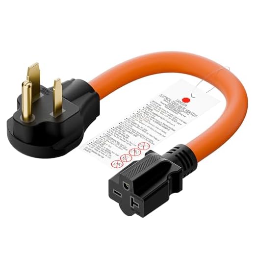 1.5FT Nema 6-50P to 6-15R/6-20R Welder Power Adapter Cord, 6-50P 50-Amp to 6-20R 20A T-Blade Adapter,6-50P to 6-20R