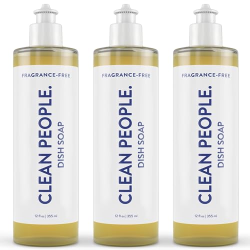 THE CLEAN PEOPLE Liquid Dish Soap (3 Pack)