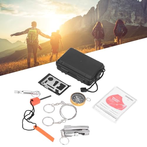 Miniatura 5 de Alomejor Kit De Herramientas De Supervivencia Kits De Suministros De Equipo Y Equipo De Supervivencia Para Emergencias Senderismo Caza Camping Aventuras