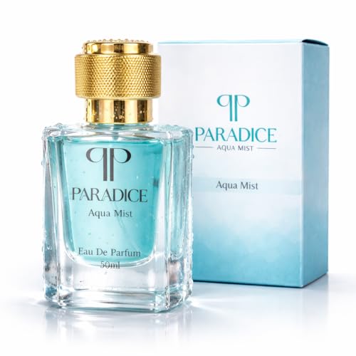 Image of PARADICE Aqua Mist Eau De Parfum 50ml | Long Lasting Perfume for men | Fresh Aquatic Fragrance | Post Workout Fresh Scent |Unisex Perfume for Gym, Dance & Daily Use