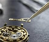LOCKLGFMCZ Watch repair tools Precision Brass tweezers hand-polished Non-Magnetic with Very Fine Point Tips for Watchmaker Watch repair tools - Image 4