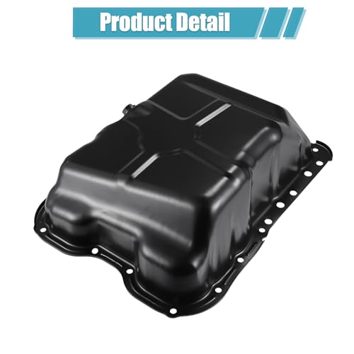 Cárter de aceite 4884665AF para Jeep Compass de hierro negro 7