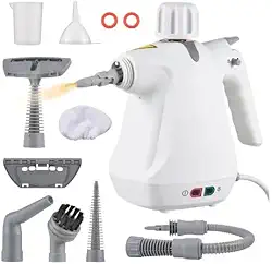 Vaporizador, Limpador A Vapor Portátil Pressurizado para Múltiplas Superfícies com 11 Acessórios, Reservatório de 350ml(127V)