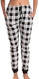 Just Love Ladies Printed Jersey Jogger Pant 6948-10018-BLK-L