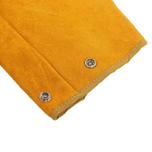 Jaqueta de Solda, Avental de Solda Retardador de Chamas, Material Sintético Forte e Durável, Fácil d
