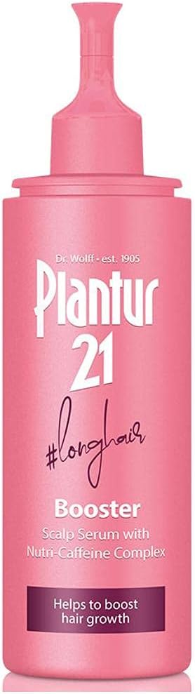 Plantur 21#longhair Booster for Long and Brilliant Hair 125ml | Womens Booster For Hair Growth | Booster Hair Serum Without Silicones Or Parabens | Energy Kick for Hair Roots
