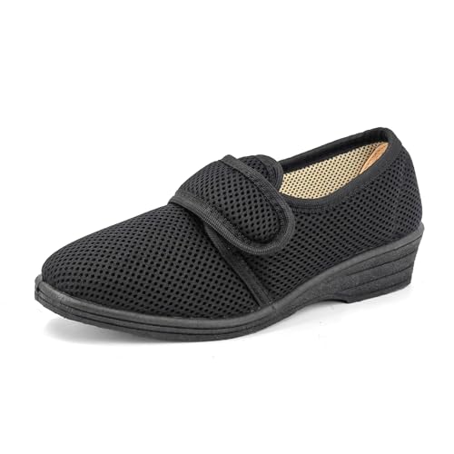 JOMIX Pantofole Donna Estive Ciabatte da Anziani con Strappo Scarpe