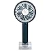 Haofy Ventilateur Portatif avec Prise en Charge du Téléphone, Ventilateur de Refroidissement Rechargeable USB pour la Maison, Le Bureau, L'intérieur, L'extérieur, Les Voyages(Vert)
