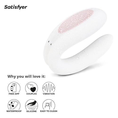 Satisfyer Double Joy Connect vibrations intenses et contrôle par application mobile - 4
