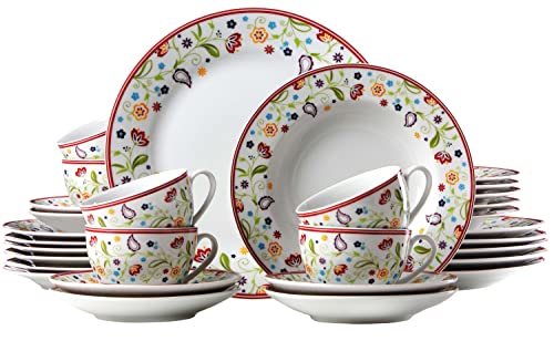 Ritzenhoff & Breker Doppio Shanti 024883 30-częściowy zestaw naczyń