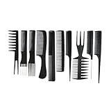 peine barbero Hecho de plástico de excelente calidad no lastimar sus dedos / manos, por zurdo y derecho, tanto para diestros y zurdos.
