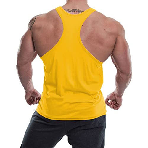 Image of THE BLAZZE 0051 Men's Tank Tops Muscle Gym Bodybuilding Vest Fitness Workout Train Stringers