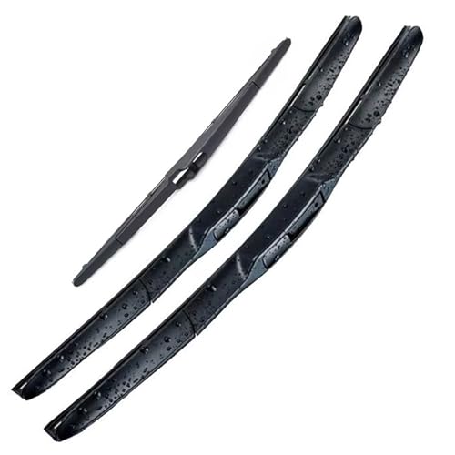 Essuie-glace Hyundai Santa Fe DM 2012-2017 - Pack de balais avant et arrière 26" 14" 13"