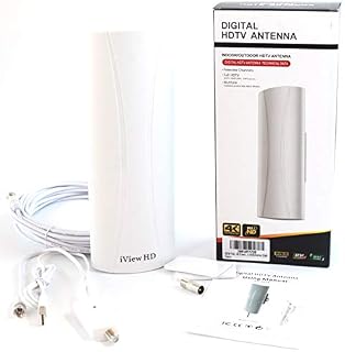 NEW FULL HD Freeview Amplified Digital TV Aerial Antenna For Outdoor & Indoor use 4K 1080P HD/VHF/UHF Channels For Built-in Tuner Home Television & Set Top Boxes EASY FIT/Fantastic Performance 25dB