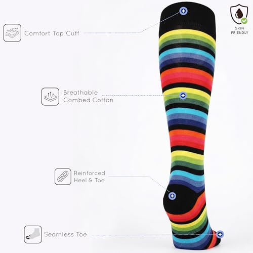 Image of Mysocks Unisex Knee High Stripe Socks