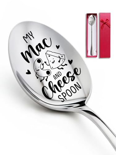 Advivio My Mac and Cheese Spoon - Funny Engraved Stainless