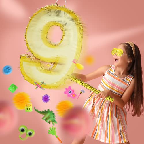 Homeify H-HF-1316 Gold Foil Number Pinata For Birthday Party thumb #4