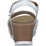 Panama Jack Damskie sandały Ruth Wedge, Blanco B3, 37 EU, Blanco B3, 37 EU