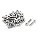 M6 x 20mm Stainless Steel Machinery Shoulder Lifting Eye Bolt 25 Pcs