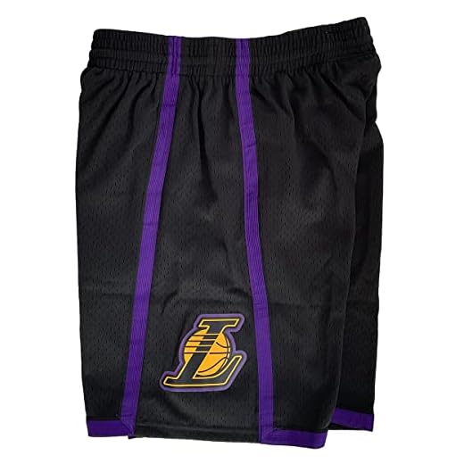 Los Angeles Lakers Men's 2009 Reload 2.0 Swingman Shorts (as1, Alpha, 3X, Regular, Regular, 3X) Black
