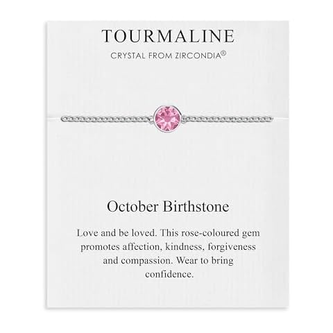 Philip Jones Tourmaline Birthstone Anklet Cover