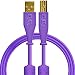 Chroma Cables: Audio Optimized USB-A to USB-B Cable (Purple)