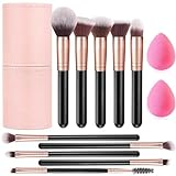 13 Piezas Set De Brochas De Maquillaje Profesional Para Ojos Y Rostro, Difuminado De Base, Sombra De Ojos, Corrector,...