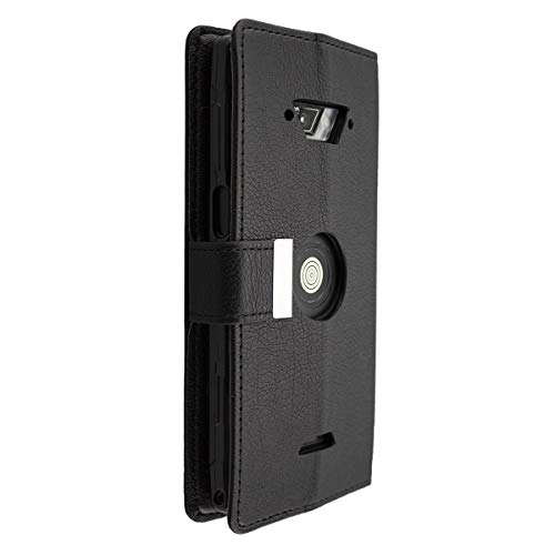 caseroxx Bookstyle-Case for Crosscall Core-X4, Cover, faux leather, black, Card Slots & Magnetic Closure - Image 4