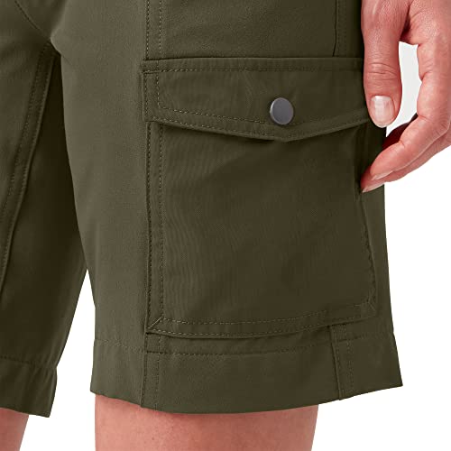 Dickies Women's Cooling Temp-iQ Cargo Shorts, Green, 14 - image 2
