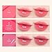 COSNORI Flow Wave Lip Tint - Vegan Glassy Lip Gloss, Lightweight & Long-lasting, Plant-derived Oil Moisturizer, K-Beauty (04 WITTY)
