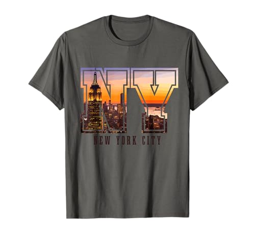 New York City NY NYC Skyline América USA Camiseta