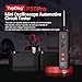 Topdiag P50 Pro Automotive Circuit Tester Mini Oscilloscope Power Circuit Probe Kit Power Test Lamp Signal Testing 0-45V AC/DC Detection LED Test Light