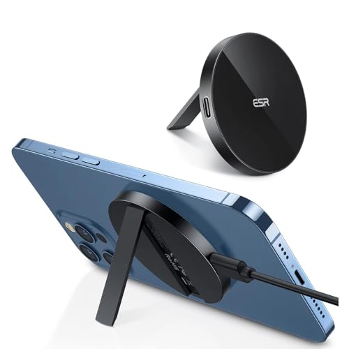 yiF2022܁zESR HaloLockLbNX^hCX[d MagSafeΉ iPhone 16/15/14/13/12 AirPods 4/3/AirPods ProV[YΉ }OlbgP[XΉ 1.5 mP[ut P[u