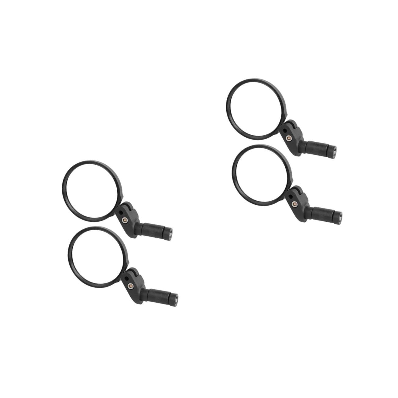 TOYANDONA 2 Ensembles Rétroviseur De Vélo Réglable De Guidon Accessoires De Vélo Lot De Compatible Avec Diamètres 2 Pièces * 2