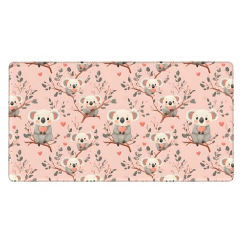 Grand tapis de souris de jeu koala pour embellir votre espace de travail à la maison
