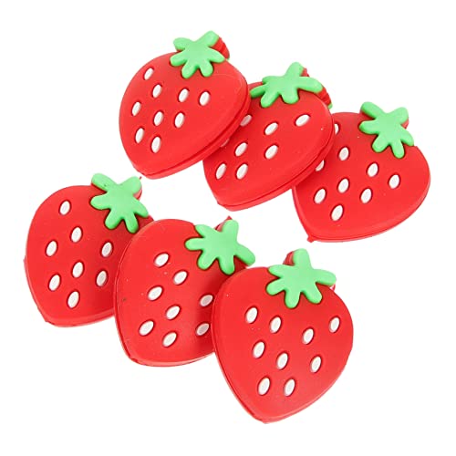 EXAOMBLE 6Pcs Silicone Tennis Shock Absorbers Portable Racket Dampeners for Players Lightweight Secure Fit Vibration Dampeners Tennis Enthusiasts