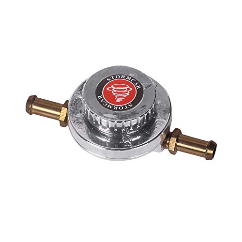 Honeytecs Universal ajustável do regulador de pressão do combustível do Gunmetal para o motor do car