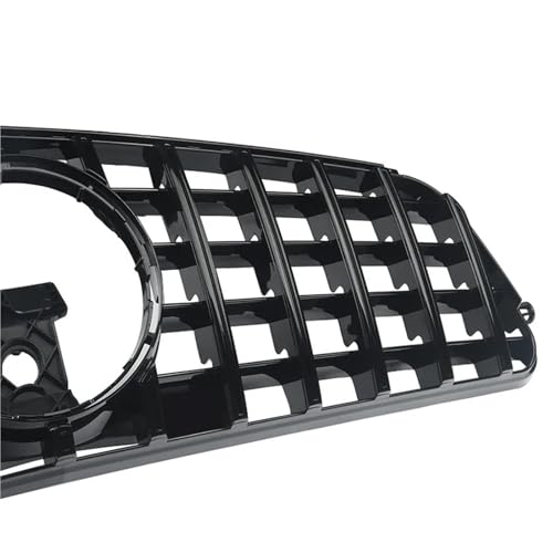 Rejilla negra Tuning compatible con coche Clase C W204 versiones 2006-2013 y 2008-2014 6