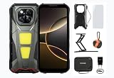 DOOGEE V Max Play 5G VIP Edition | display FHD+ 120Hz | 36GB RAM + 512GB | fotocamera AI da 200MP | proiettore portatile | luci da campeggio | NFC | Dual SIM | IP69K | Ruggine da Battaglia