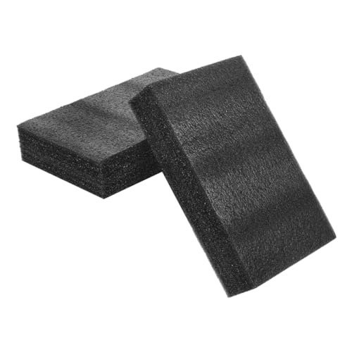 STOBOK 2 Hojas De Espuma De Polietileno Negro Para Embalaje Y Manualidades Con Acolchado Grueso Protector Para Envío Y Almacenamiento Insertos De Espuma Para Cajas Y Herramientas 9.8X5.9X2 Pulgadas