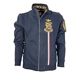 abbigliamento militare americano  Aeronautica Militare Felpa Uomo Centenario FE1848 Colore Blu Taglia M
