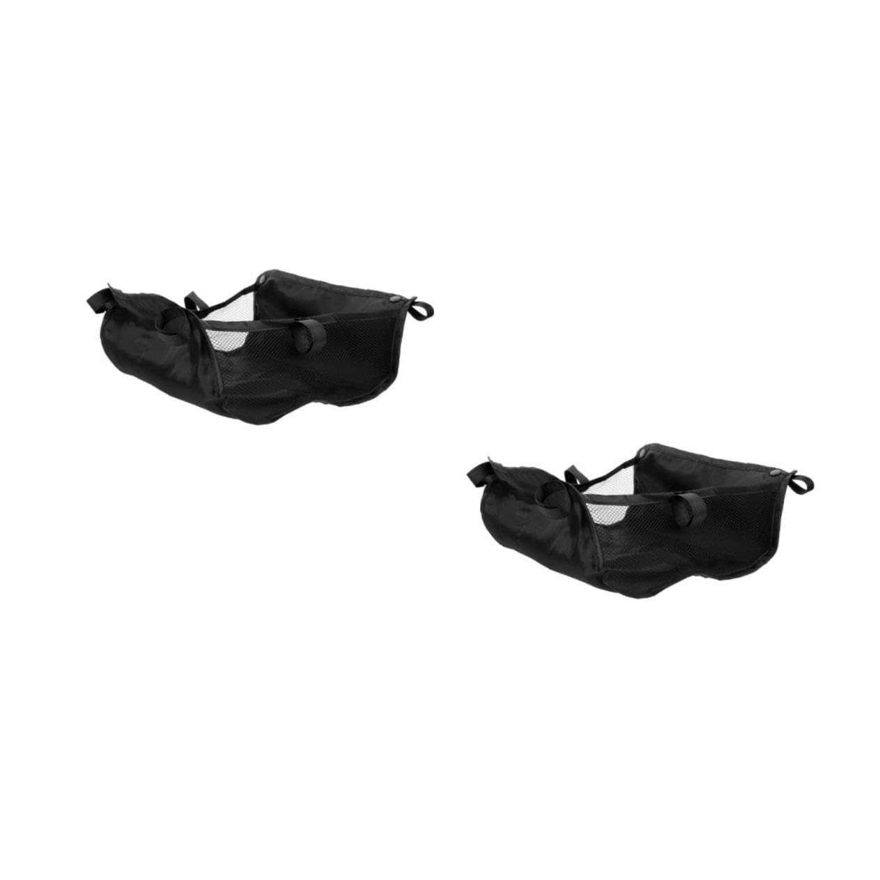 HEMOTON 2pcs Stroller Bottom Storage Bag Stroller Storage Bag Stroller Storage Stroller Bottom Basket Organizer Stroller Storage Basket Stroller Basket