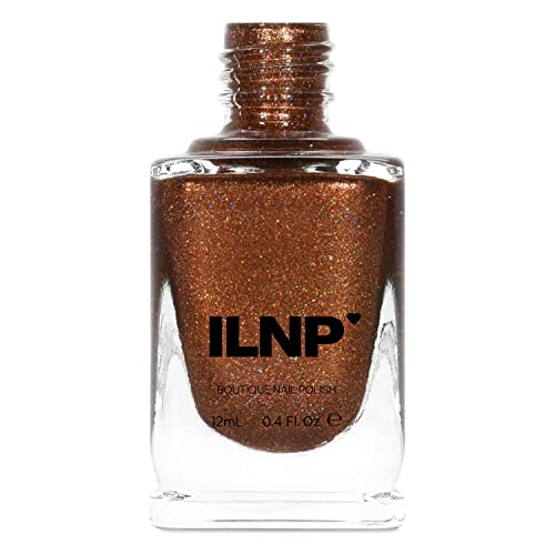 Image of ILNP Cabin Fever - Burnt Orange Holographic Nail Polish