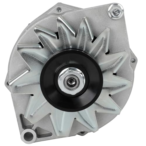 Alternator High Output 12V 100/105Amp 1-Wire Self-Exciting for Buick for Chevy for SBC BBC 10SI Replacement OEM ADR0151 ADR0335