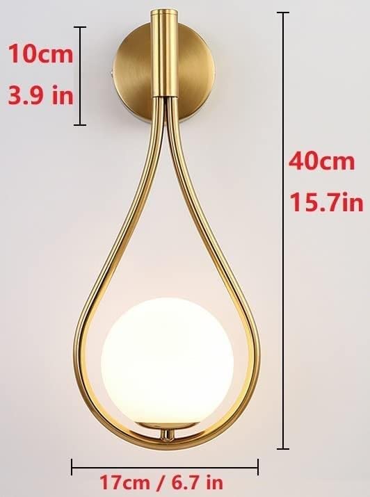 CANEOE Draadloze wandlamp met afstandsbediening, batterij, wandlampen