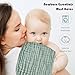 Spotted Play Muslin Burp Cloths 100% Cotton Large 20''x10'' Extra Soft and Absorbent Baby Wash Cloths Spit Up Rags - Baby Burping Cloth for Boys Girls Items(12 Pack Green)