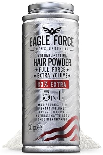 Immortal NYC Eagle Force Volume & Styling Powder - 33% MORE (1 Oz), Max Strong Hold, Natural Matte Dry Look - Residue-Free for All Hair Types