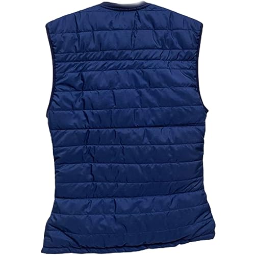 Colete Feminino com bolsos Matelassê Cor:Marinho;Tamanho:GG