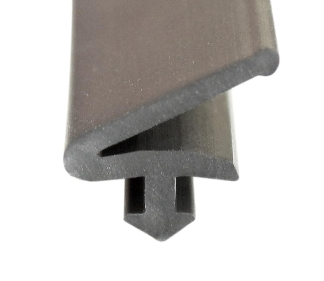 SN-TEC Fensterdichtung/Renovierungsdichtung/Fenstergummi SD 5121 für 1,5 bis 3,6mm Nut z.B. für Kömmerling Fenster, Farbe: Schwarz (50 Meter)